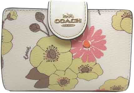 Amazon | コーチ 財布 二つ折り財布 COACH フローラル クラスター